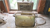 Antique toaster and heater