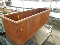 Wooden planter or storage box