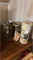 Lot of Metal Mugs