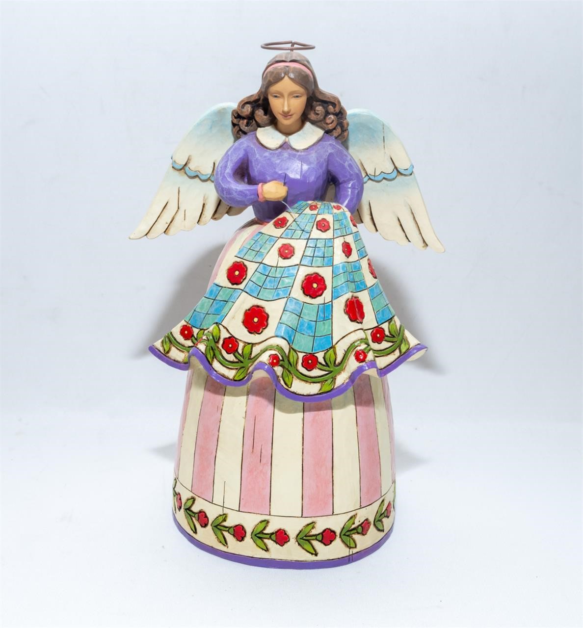 Jim Shore “Stitched With Love” angel figure.