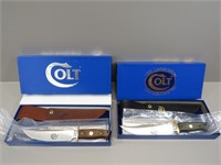 Colt CT1 and CT1-LTD 1993 bowie knives - both