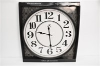 23 1/2 INCH METAL CLOCK WITHOUT A BOX