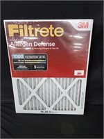 2- 3M 16x20x1 air filters