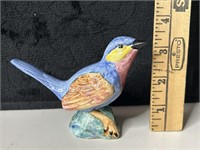 Stangl Pottery Blue Bunting Bird Figurine