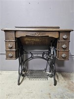 Vintage Sewing Table w/ Key