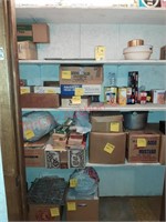 Contents of Cellar Closet In Basement