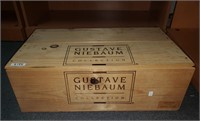 Gustave Niebaum Crate Bayview Reserve 1989 (empty)