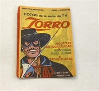 1958 Zorro Sealed Wax Pack Disney