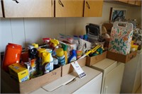 Lot of Cleaning & Washing Supplies