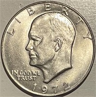 US 1972D Eisenhower $1 UNC