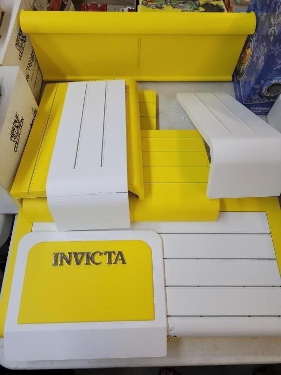 Invicta watches display pieces