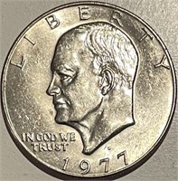 US 1977D Eisenhower $1 UNC