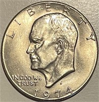US 1974D Eisenhower $1 UNC