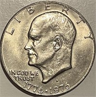 US 1976D TYPE I Eisenhower $1 UNC