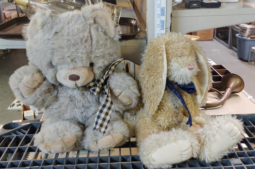 BOYDS RABBIT & CUDDLE WIT BEAR