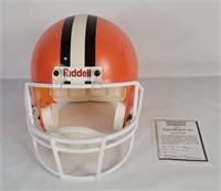 Nfl Browns Brian Sipe Signed Helmet