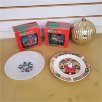 Lionel Train Ornaments, Plates