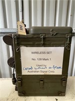 Wireless Set No 128 Mark 1Aust Signal Corp