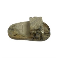 Slide Sandal Fossil Stone