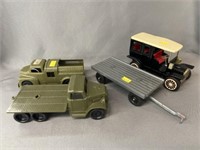 Tin Litho and Plastic Toy Vehicles