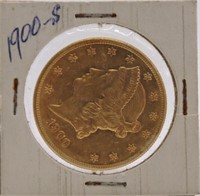 1900-S $20 Gold Liberty