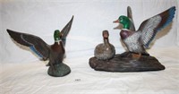 Ceramic Ducks-Handpainted (2 Piecees)