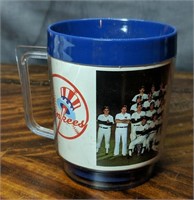 1981 NY Yankees Citibank Team Photo Coffee Mug