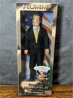 Donald Rumsfeld Rummy 12" Talking Doll/Figure
