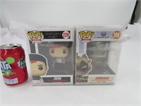 2 figurines Funko Pop