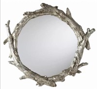 Arteriors Oakley 31" Circular Resin Framed Mirror