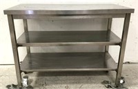 Metal 3-tier Work/storage Bench