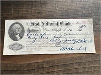 1910 Certificate of Deposit Erie, IL