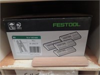 Qty Festool & Other Timber Block Wedges & Dowls