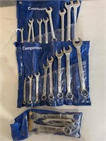 3 Sets of Wrenches