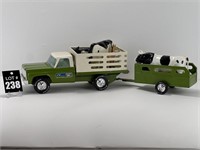 NYLINT Farms Cattle Truck and Trailer with cows