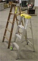 Werner 5FT Wood & Keller 4FT Aluminum Ladders