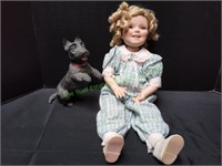 11" Shirley Temple My Friend Corky Porcelain Doll