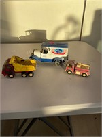 3 Vintage Die Cast Cars