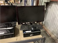 HP Core 2 Computer with LCD Monitor & Keyboard