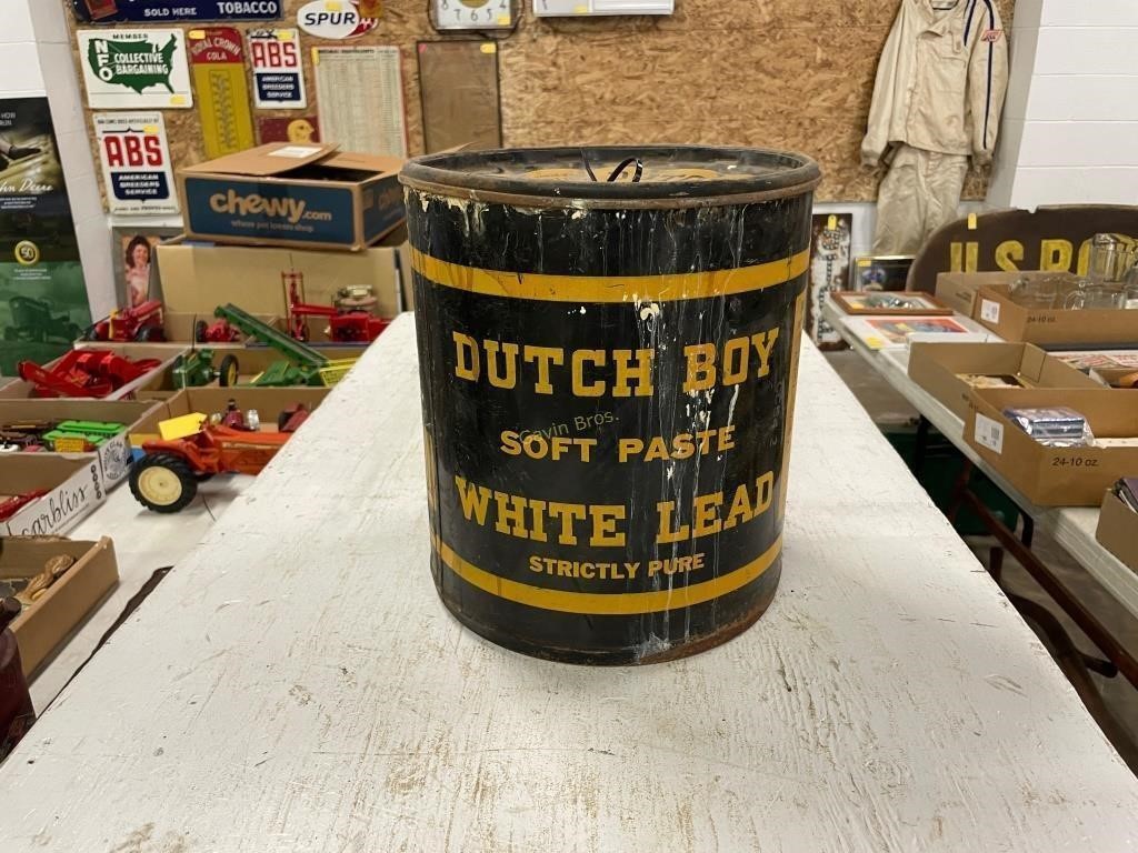 Dutch Boy White Lead Jar
