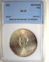 1975 200 Soles NNC MS66 Peru