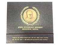 Bronze John Fitzgerald Kennedy Memorial Medal