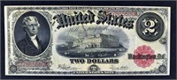 1917 $2 United States Note Red Seal