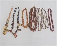 Costume Jewelry - Necklaces / Wood