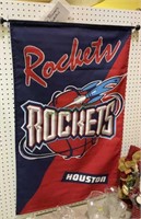 Houston Rockets NBA basketball flag measures 42