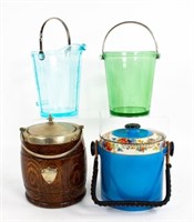 4 Biscuit Barrels & Ice Buckets