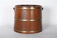 Large Wooden Bucket