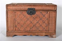 Vintage Rattan Chest