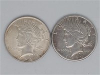 1922s & 1922 Silver Peace Dollar