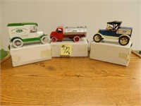 #1, #2, #3 Dysersville Mack Truck Banks (All NIB)